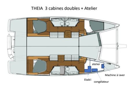 photo vente FOUNTAINE PAJOT&nbsp;LUCIA 40