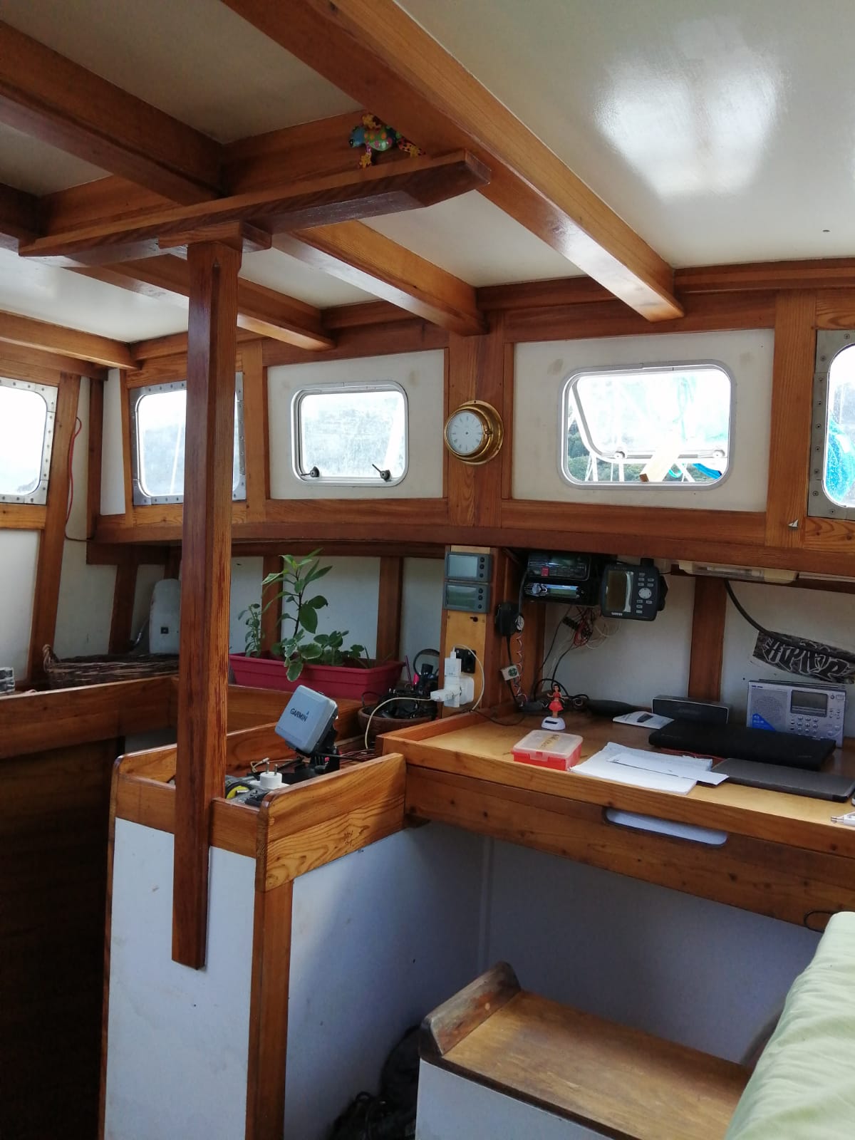 photo vente GOELETTE BOIS MOULE EPOXY 15M Goélette en Bois Moulé Époxy
