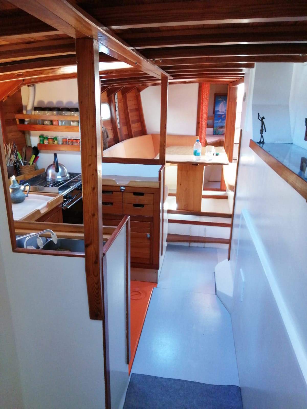 photo vente GOELETTE BOIS MOULE EPOXY 15M Goélette en Bois Moulé Époxy